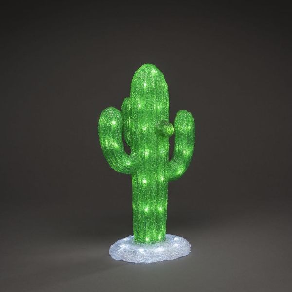 Konstsmide Kaktus Dekorationsbelysning 64 st. ljuskällor 45 cm