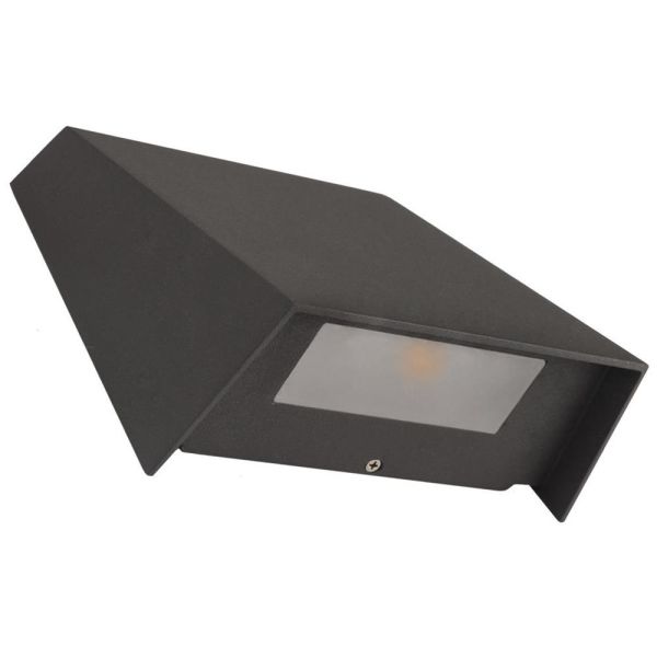 Hide-a-Lite Edge XL Väggarmatur 3000K 660 lm 160 12,5W IP65 Antracit