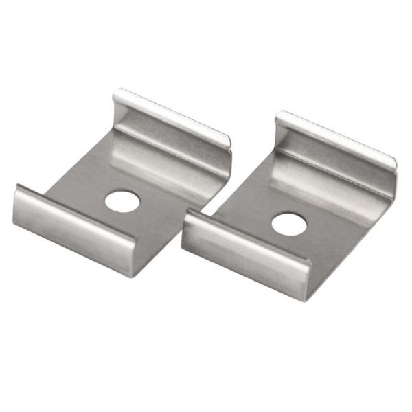 Hide-a-Lite Clips Art Fäste 2-pack Aluminium