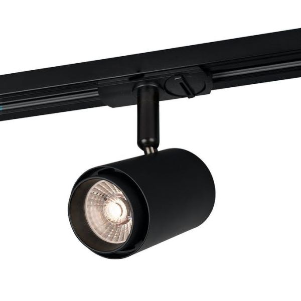 Hide-a-Lite Focus Track Micro Spotlight 10W 1-fas 36° svart 2700K