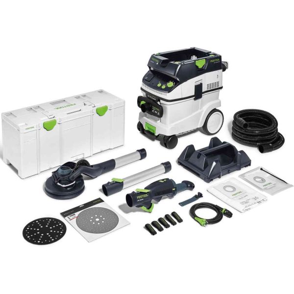 Festool LHS 2 225/CTL 36-Set PLANEX Väggslip med dammsugare CTL 36 E AC PLANEX 400 W