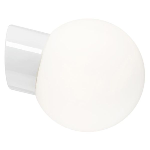 Ifö Electric 6045-800-10 Väggarmatur matt sned IP54 LED Vit