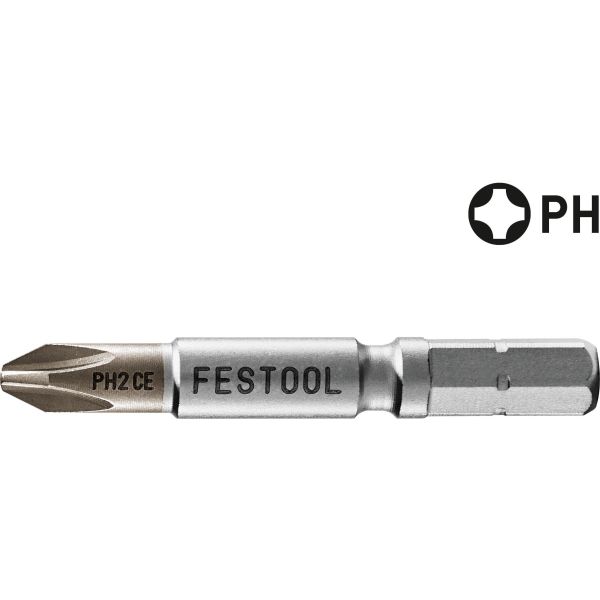 Festool PH 2-50 CENTRO/2 Bits 50 mm 2-pack PH 2