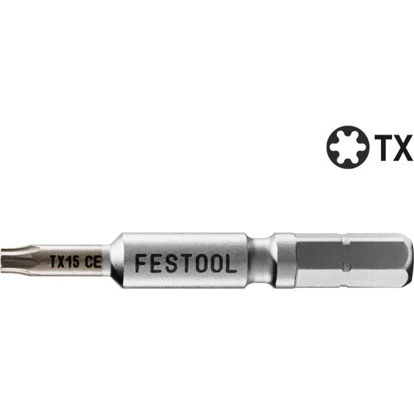 Festool TX 10-50 CENTRO/2 Bits 50 mm 2-pack TX 10