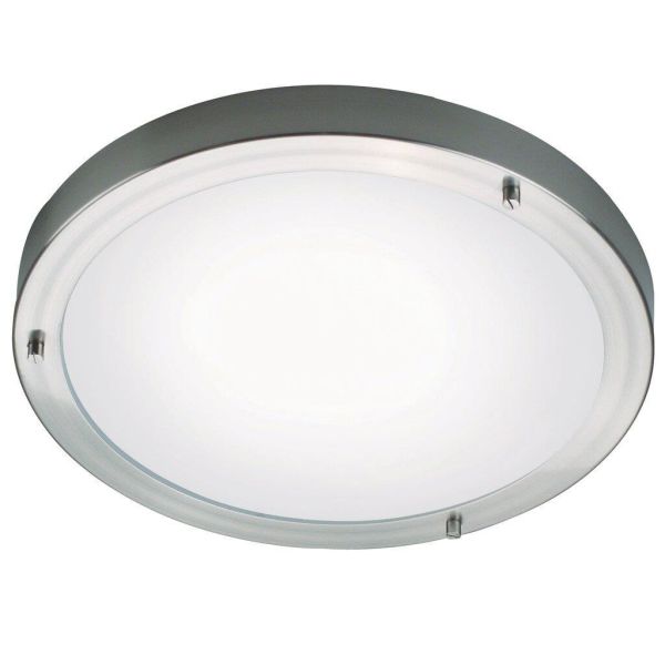 Nordlux ANCONA 25316132 Plafond IP44 E27 230V Borstat stål