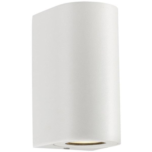 Nordlux CANTO 49721001 Väggarmatur med 2x28W LED IP44 GU10 Vit