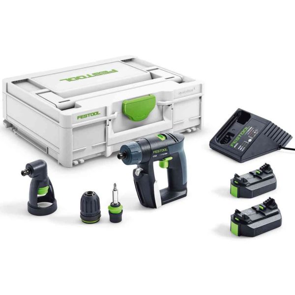 Festool CXS 2,6-Set Skruvdragare med batteri och laddare