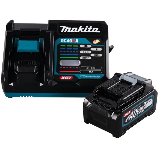Makita 191J65-4 XGT Laddpaket 40V 4,0Ah + snabbladdare