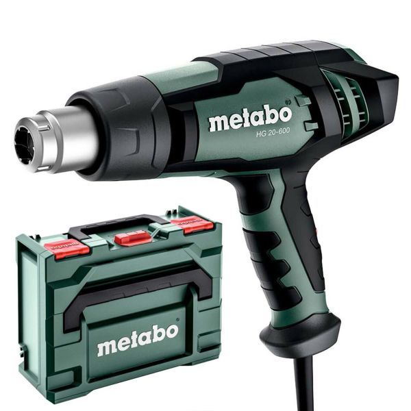 Metabo HG 20-600 Varmluftspistol med MetaBox 145 2000 W