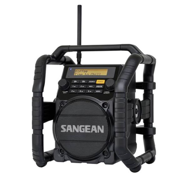 Sangean U5 DBT Byggradio med bluetooth uppladdningsbar