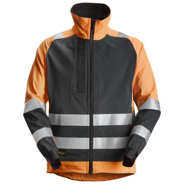 Snickers Workwear 1539 Varseljacka orange/svart Orange/Svart