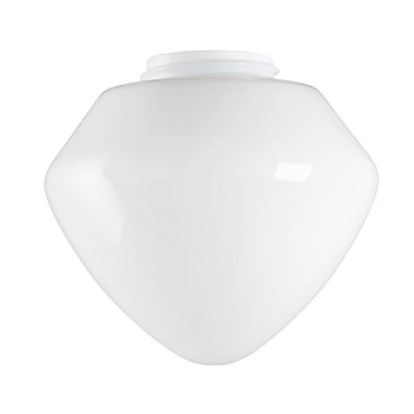 Ifö Electric 6102 Glaskupa Ø 200 mm blank opal