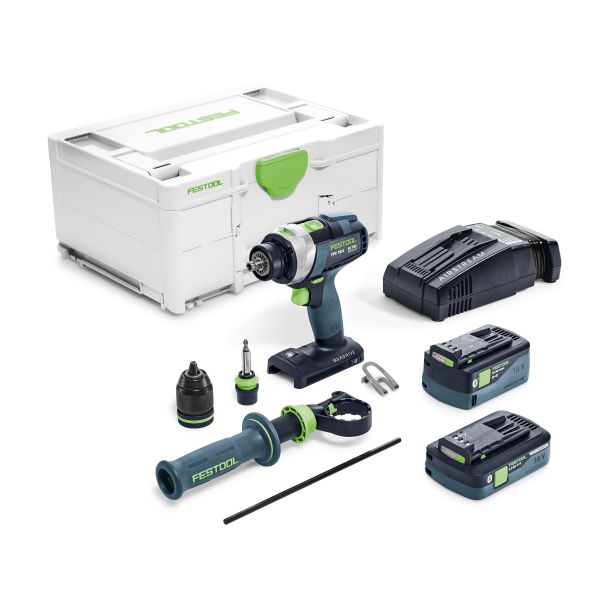 Festool TPC 18/4 5,2/4,0 I-Plus-SCA Skruvdragare med batteri och laddare