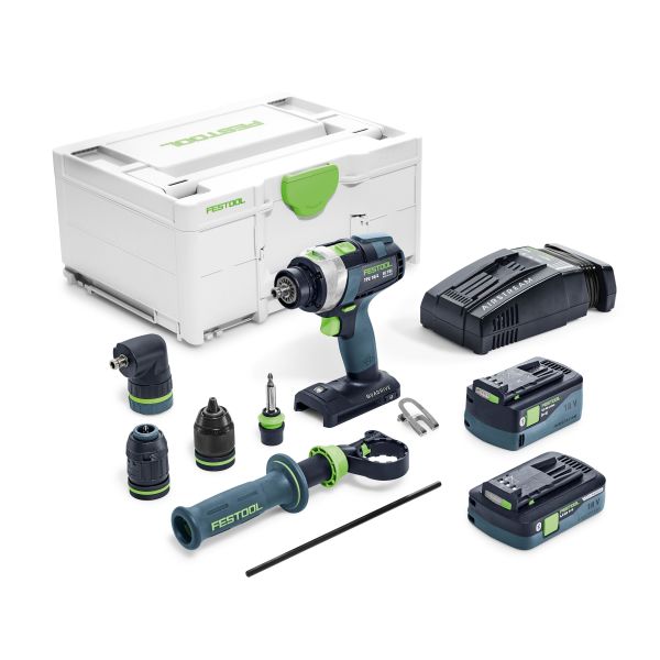 Festool TPC 18/4 5,2/4,0 I-Set/XL-SCA Skruvdragare med batteri och laddare