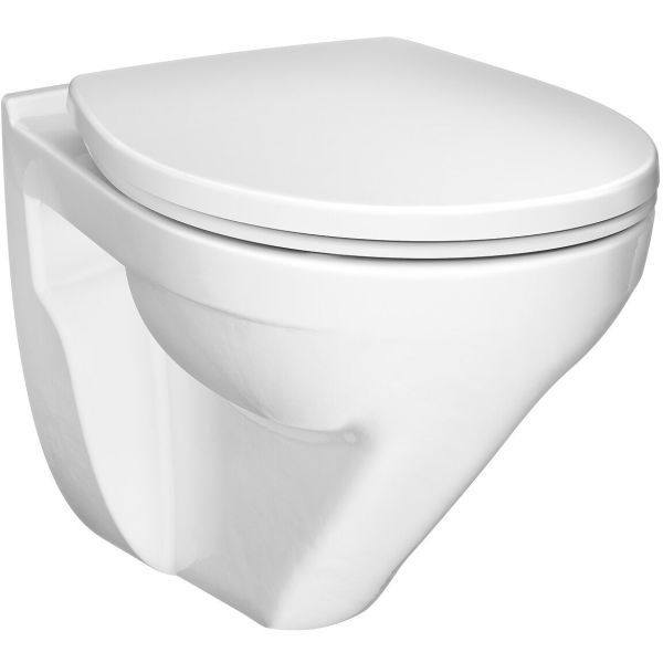 Gustavsberg Nordic³ Toalett med fixtur och väggtrycke