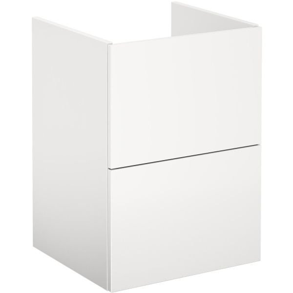 Gustavsberg Graphic Base Kommod vit med lådor 45 cm