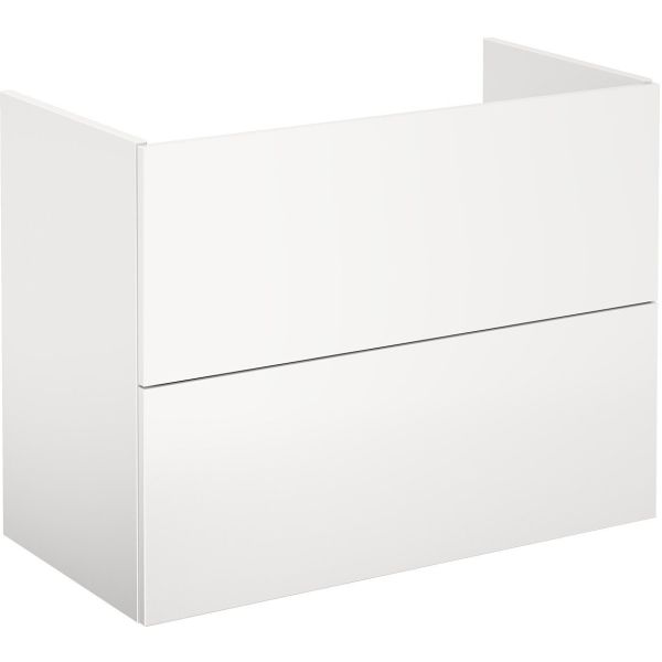 Gustavsberg Graphic Base Kommod vit med lådor 80 cm
