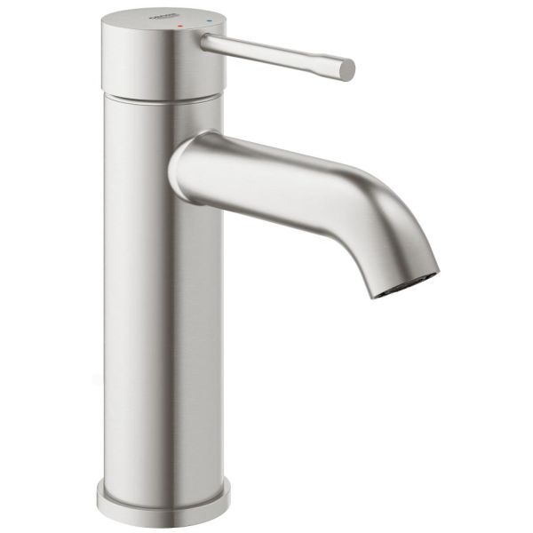 Grohe Essence New Tvättställsblandare supersteel utan bottenventil