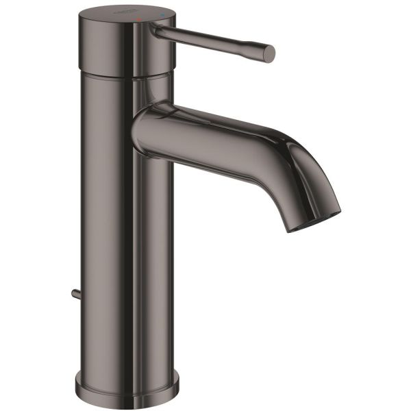 Grohe Essence Tvättställsblandare med lyftventil Hard Graphite