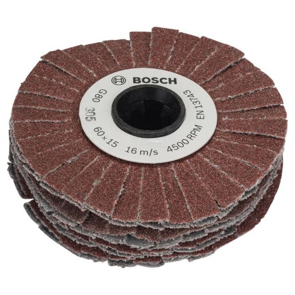 Bosch DIY 1600A00154 Sliptrissa flexibel 15 mm K80