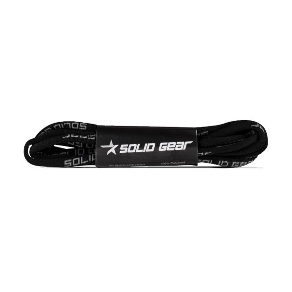 Solid Gear SG2000800 Skosnöre svart polyamid 110 cm