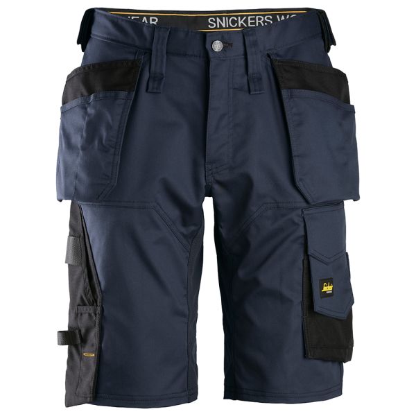 Snickers Workwear 6151 AllroundWork Shorts marin/svart Marin/Svart