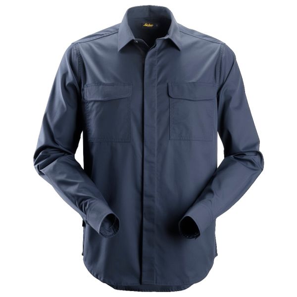 Snickers Workwear 8510 Arbetsskjorta marinblå Marinblå