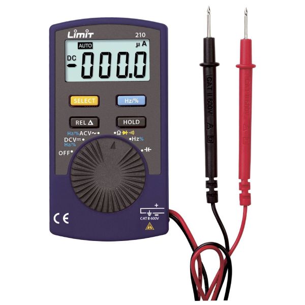 Limit MINI 210 Multimeter inkl. batteri