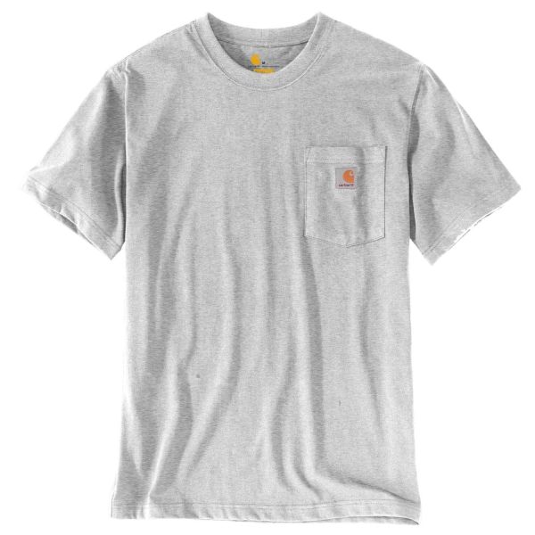 Carhartt 103296034-M T-shirt grå M
