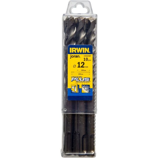 Irwin 10502087 Borr Ø12×160 mm SpeedHammer Plus 10-pack