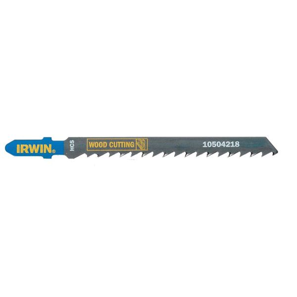 Irwin 10504218 Sticksågsblad T-fäste 100 mm 6 TPI 5-pack