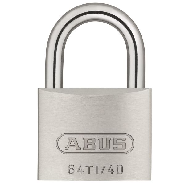 ABUS 64TI/40 Hänglås 40 mm titalium 2-pack