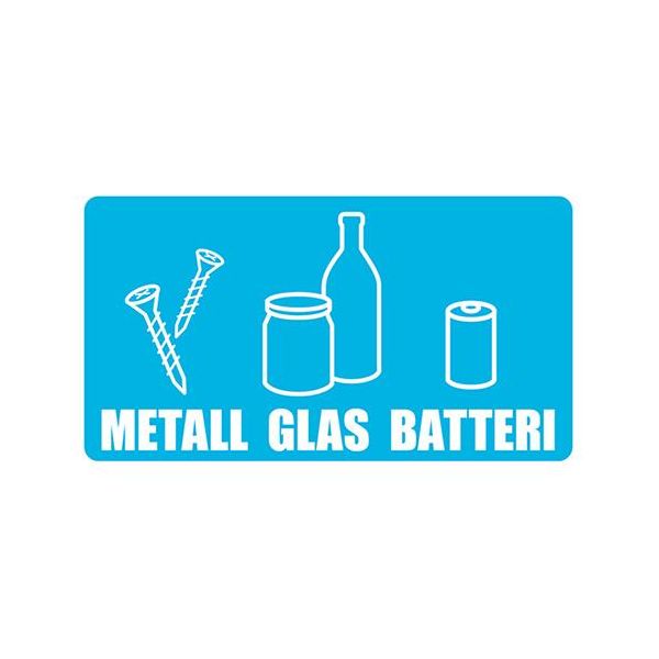 UniGraphics 3124128 Dekal metall/glas/batteri 180 x 100 mm