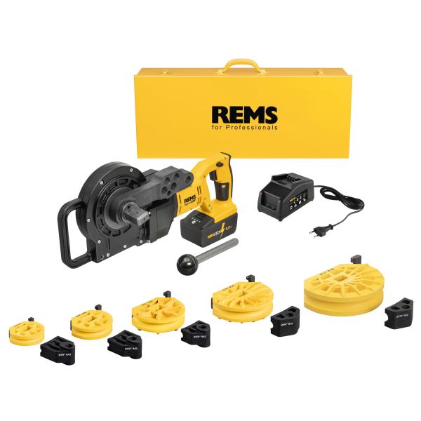 REMS 580066 R220 Bockmaskin 3/8-7/8 ” med batteri och laddare