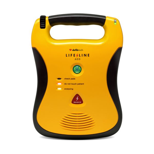 Defibtech Lifeline AED Hjärtstartare med batteri elektroder och väska