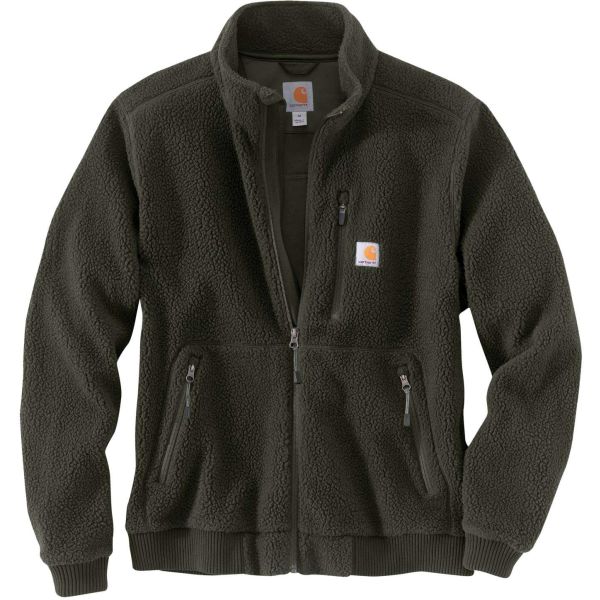 Carhartt 104588G73 Fleecejacka grön L