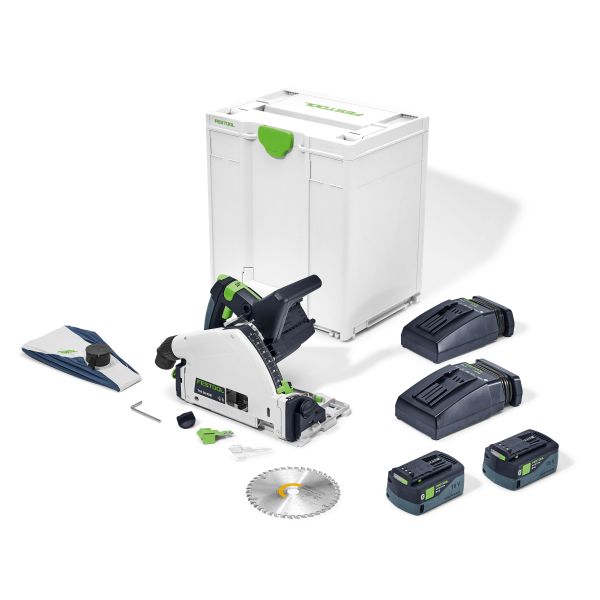 Festool TSC 55 5,2 KEBI-Plus/XL Sänksåg med batteri och laddare