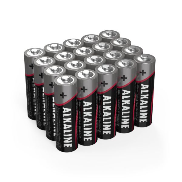 Ansmann 5015548 Batteri alkaliskt Mignon AA/LR6 20-pack