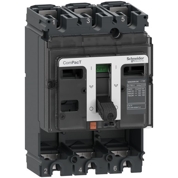 Schneider Electric C63S4TM600D Effektbrytare 420-600 A