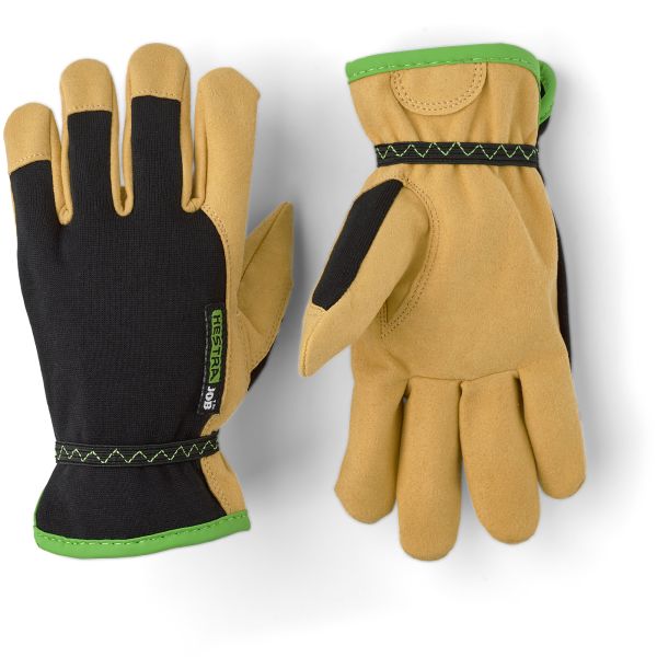 Hestra Job 75090-3 Kobolt Kid´s Synthetic Handske för barn beige/svart 3