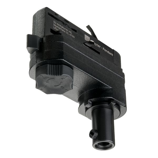 SG Armaturen 7402491 Adapter för pendelarmatur Svart