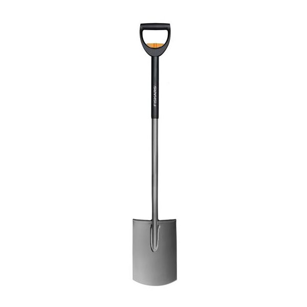 Fiskars SmartFit Kantspade halvrundad teleskopisk