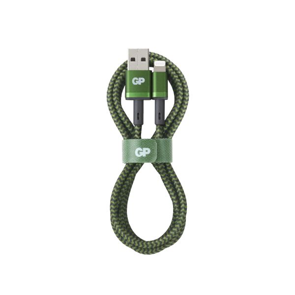 GP Batteries CL1B USB-kabel USB-A till Apple Lightning