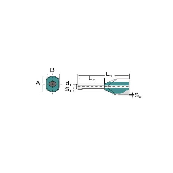 Weidmüller 9004720000 Ändhylsa 20-pack