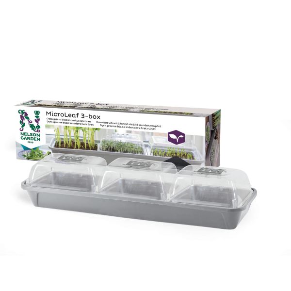 Nelson Garden Micro Leaf Minidrivhus 3-box