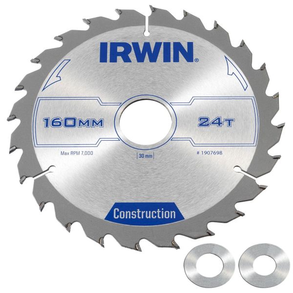 Irwin 1907698 Sågklinga 160×30 mm 24 T