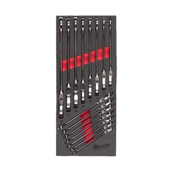 Milwaukee 4932479829 Steel Storage Spärrnyckelsats 15 delar