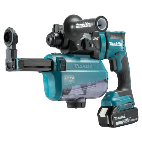 Makita DHR182RTWJ Kombihammare med batteri och laddare