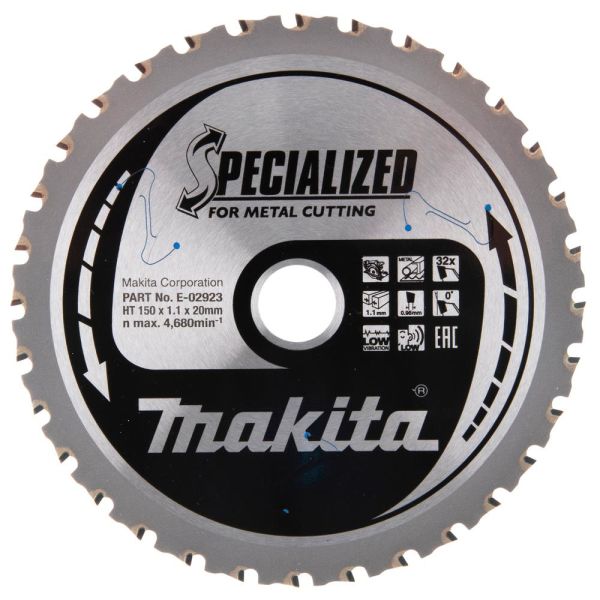 Makita E-02923 Sågklinga 150×20 mm