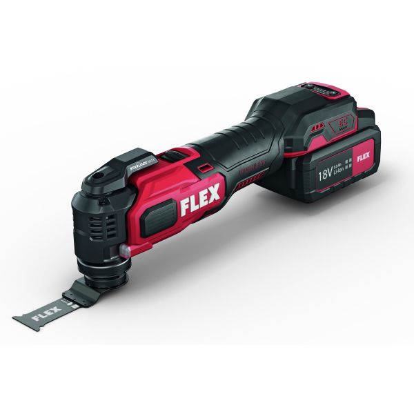 Flex MT18.0-EC I SET Multiverktyg med 2 st 5,0 Ah batterier laddare
